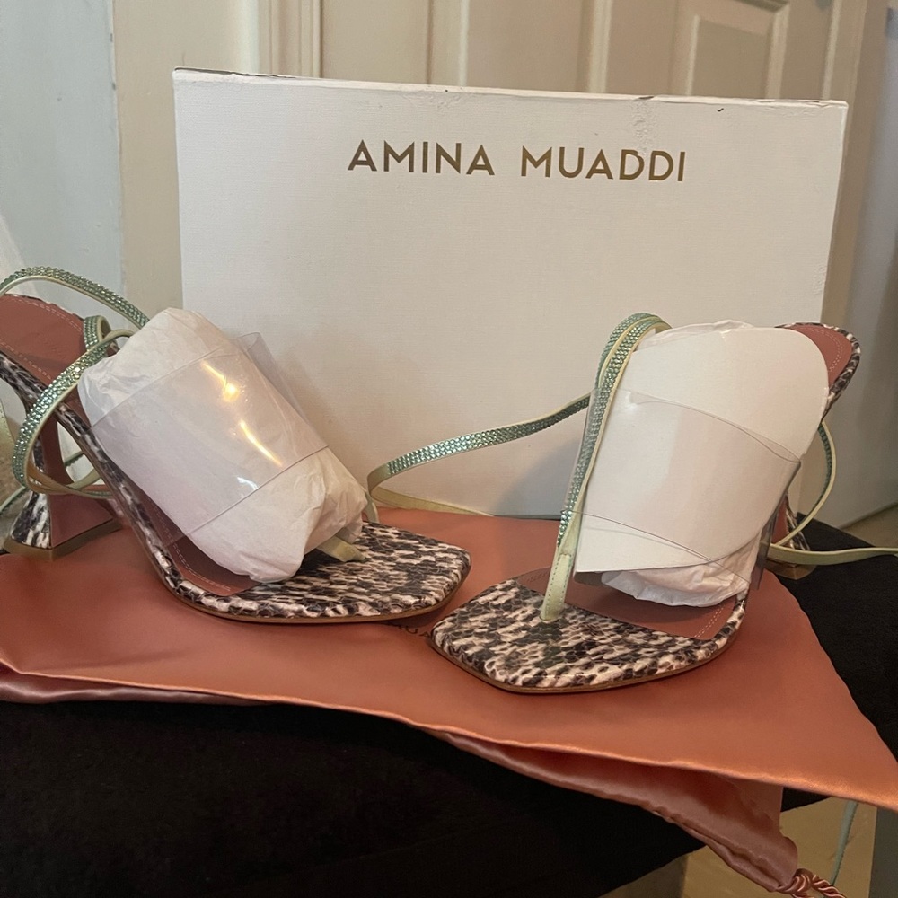 Amina Muaddi Zula heels